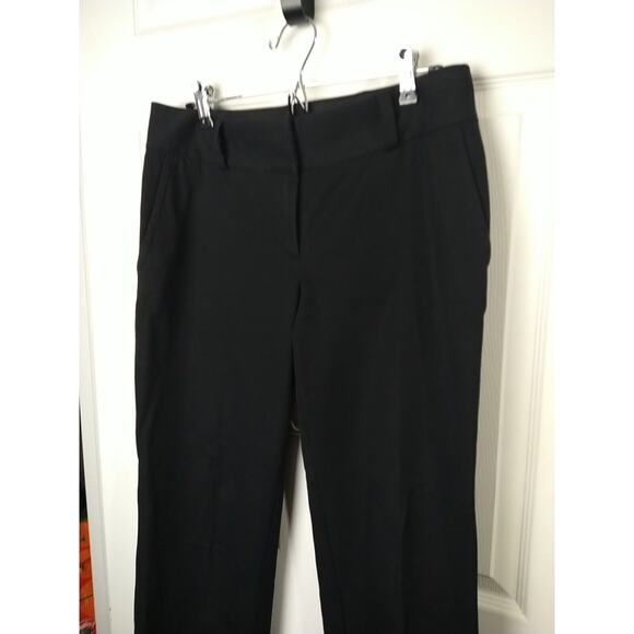 Talbots Woman 6 Trousers Black Signature Slim Straight Pocket Pants - Picture 2 of 12